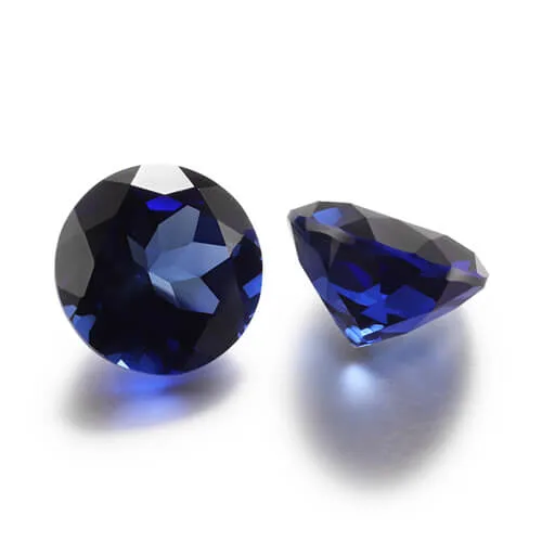 Lab Grown Diamond Ruby Sapphire Multiple Choice Shape &amp; Size Loose Gemstone