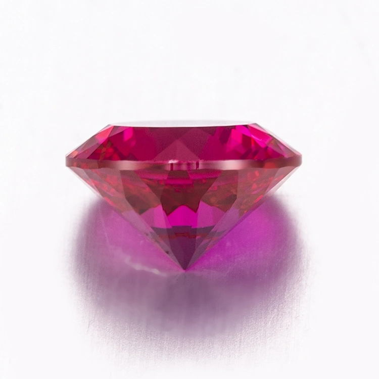 Messi Gems Precious Created Stones Corundum Gemstone Round Oval Pear Octagon Lab Grown Ruby